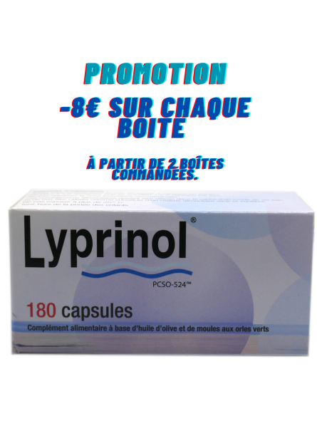 LYPRINOL 180 capsules
