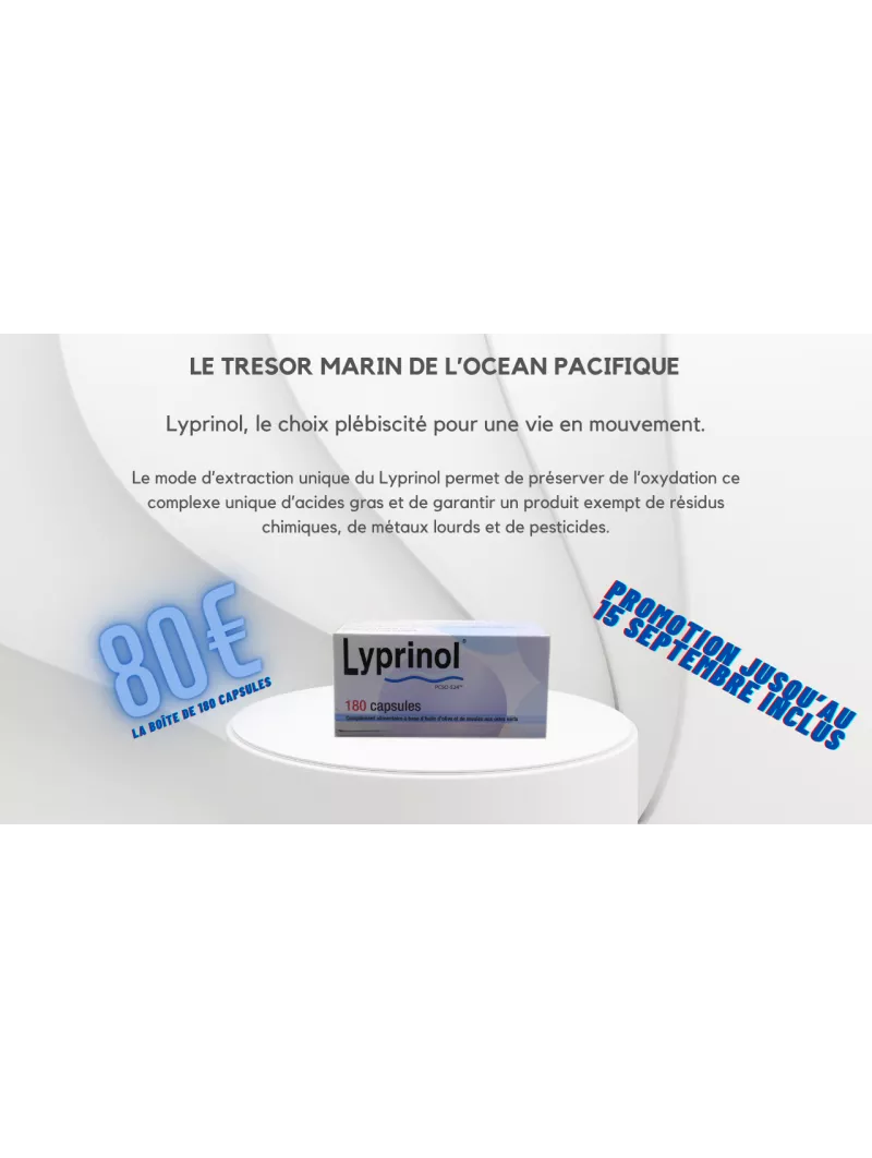 LYPRINOL 180 capsules