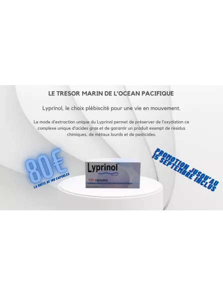 LYPRINOL 180 capsules