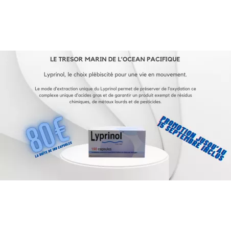LYPRINOL 180 capsules