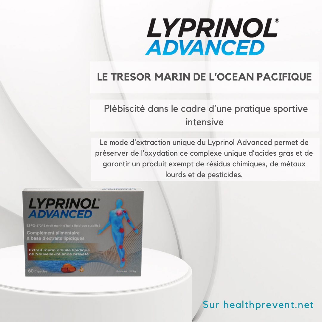 La puissance de la nature dans une gélule. 
Découvrez le Lyprinol Advanced, une formule pure et puissante pour une santé optimale.

#santé #lyprinoladvanced #bienêtre #naturel #healthprevent